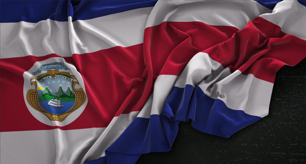 Costa Rica flagge